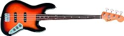 Fender Jaco Pastorius Jazz Bass&reg;, 3 Tone Sunburst, Rosewood Fretboard