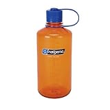 Nalgene BPA Free Tritan Narrow Mouth 32 Oz Water Bottle, Orange ~ Nalgene