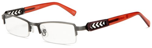 Identity R4524-3 Semi-Rimless Reading Glasses,Antique Gun/Clear,2.50
