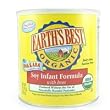 Earth's Best Organic Soy Infant Formula with Iron, ARA, & DHA, 23.2 Ounce Can