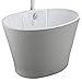 Bellaterra Home BA6823 Lecce 67 inch Freestanding Bathtub in Glossy White