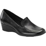 Ladies Nurse Mates® Frankie Leather Wedge Shoes by 