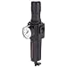 Dixon B74G-6MG-MB Norgren Series Manual Drain Filter/Regulator with Metal Bowl and Sight Glass, 1/2" Size, 212 SCFM, 3/4" Port Size, 5-125 PSI