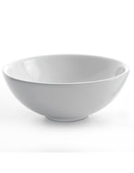 Home Improvement: KRAUS KCV-141 Round Ceramic Sink, White - Kraus