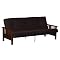 Wood-Arm Futon