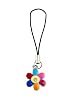 Low price Cell Phone Charm - C14 - Strap Style - Flower ~ Multi-Color