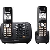 Panasonic KX-TG6582T DECT 6.0 PLUS Link-to-Cell via Bluetooth Cordless Phone