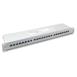 Patchpanel Cat6 24-fach RJ45 LSA - vo...