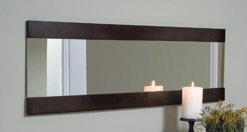 Horizon Mirror with Wenge Backing