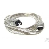 SANOXY 6 to 4-pin IEEE 1394 iLink FireWire DV Cable FOR MAC/PC