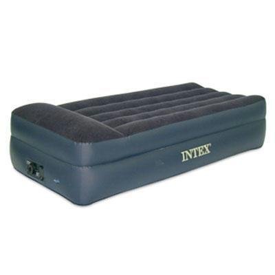 Intex Raised Airbed, Twin - Built In Pillow Rest by Intex