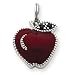 Sterling Silver Enameled Miraculous Medal Pin