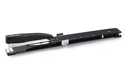 Swingline Long Reach Stapler with Built-in Ruler and Adjustable Locking Paper Guide (S7034121P)