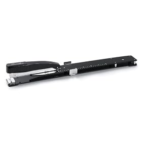 Swingline Long Reach Stapler with Built-in Ruler and Adjustable Locking Paper Guide... by Swingline