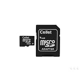 Cellet MicroSDHC 8GB Memory Card for Olympus FE-20 Camera Phone with SD Adapter. (Lifetime Warranty)