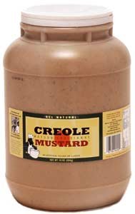 Creole Shut-My-Mouth Mustard, 1 Gallon by Chicken Meat