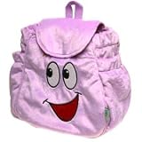 Dora the Explorer Mr. Face Purple Plush Backpack