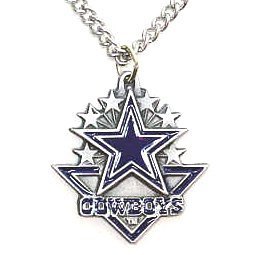 Dallas Cowboys Chain Necklace & Pewter Pendant