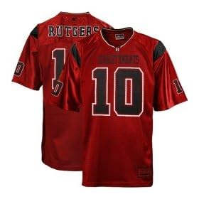 Rutgers Scarlet Knights #10 Scarlet Youth Rivalry Football Jersey