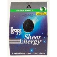 L'EGGS Sheer Panty Sheer Energy Pantyhose, Size B, nude