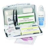 Buy 7-3 4 x 4-3 4 x 2-3 4 Filled Small Vehicle Metal First Aid Kit by Medique