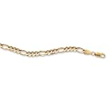 Men s 14K Figaro Link Chain