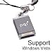 PQI 2GB Mini I-Stick i810 Intelligent Stick Slim USB2.0 Flash Memory Pen Drive: BF07-2032R0131 (Gray, Retail)
