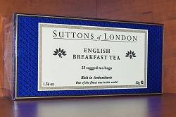 Suttons of London - English Breakfast 25 tea bags by Suttons of London