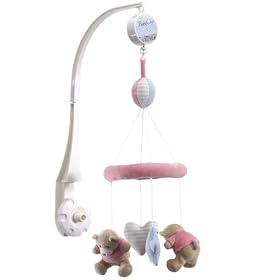 Musical Mobile for Baby - Attaches to Cots, Cribs & Baby Beds (Cat No:303)