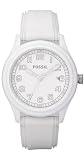 Fossil Damen-Quarzuhr Trend Silikonband weiss JR1295