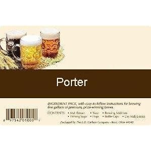 Porter All Grain Advanced Homebrew Beer Ingredient Kit