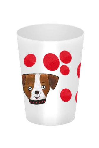 Emily Green Dot Dog Tumbler