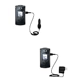Essential Kit for the Samsung SGH-Z540 - includes Car and Wall Charger with Rapid Charge Technology - Gomadic Brand w/ TipExchange Technology