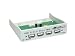 USB 2.0 Einbau-Hub 4-fach für 3,5