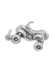 Sterling Silver 4 Wheeler Charm
