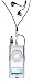Rivet Stereo Earphone Lanyard with Grab for iPod nano 1G, 2G (Black)