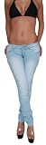 Royal Damen Hüftjeans hellblau 40