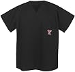 Texas Tech University Logo Scrubs Top Shirt-Size XXL- For HIM or HER -Officially Licensed NCAA College Logo Apparel For HIM or HER - DRAWSTRING Waist -Officially Licensed NCAA College Logo Apparel SEARCH BROAD BAY SCRUB FOR OTHER College Logo Apparel Uni