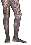 Child's Large Black Fishnet Tights