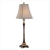 IMAGE OF Espresso and Bronze Buffet Lamp (Set of 2)