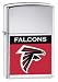 Atlanta Falcons NFL Brushed Chrome Lighter by Zippo