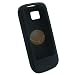 Silicone Skin Case for Samsung Mythic A897, Black