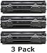 HP CB435A 35A Compatible Brand 1,500 Page Yield Toner Cartridge for HP LaserJet P1002, P1003, P1004, P1005, P1006 and P1009 Printers - 3 Pack