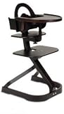High Chair with Infant Kit and Tray Cover - Espresso