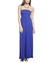 Wet Seal Womens Smocked Tube Maxi Dress