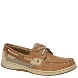 Sperry Top-Sider "Blue Fish" 2-Eye Boat Shoe Linen/Oat 9M