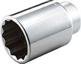 TONE ディープソケット(12角) 27mm 6D27L