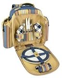 Rambler Picnic Backpack 4 person Blue Stripe
