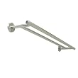 Gatco 4294 24-Inch Latitude II Double Towel Bar, Satin Nickel