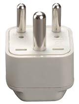 Grounded Adapter - USA & Europe to India / Middle East